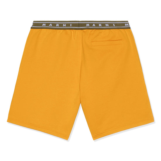 MARNI Logo Waistband Lounge Shorts (Light Orange)