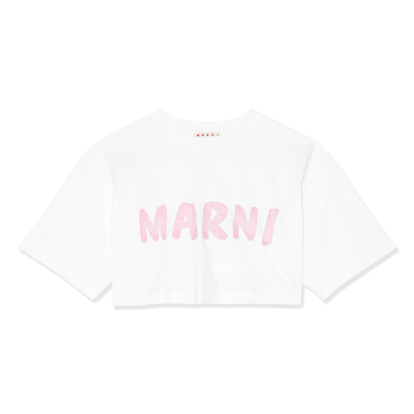 MARNI Cropped T-Shirt (Lily White)