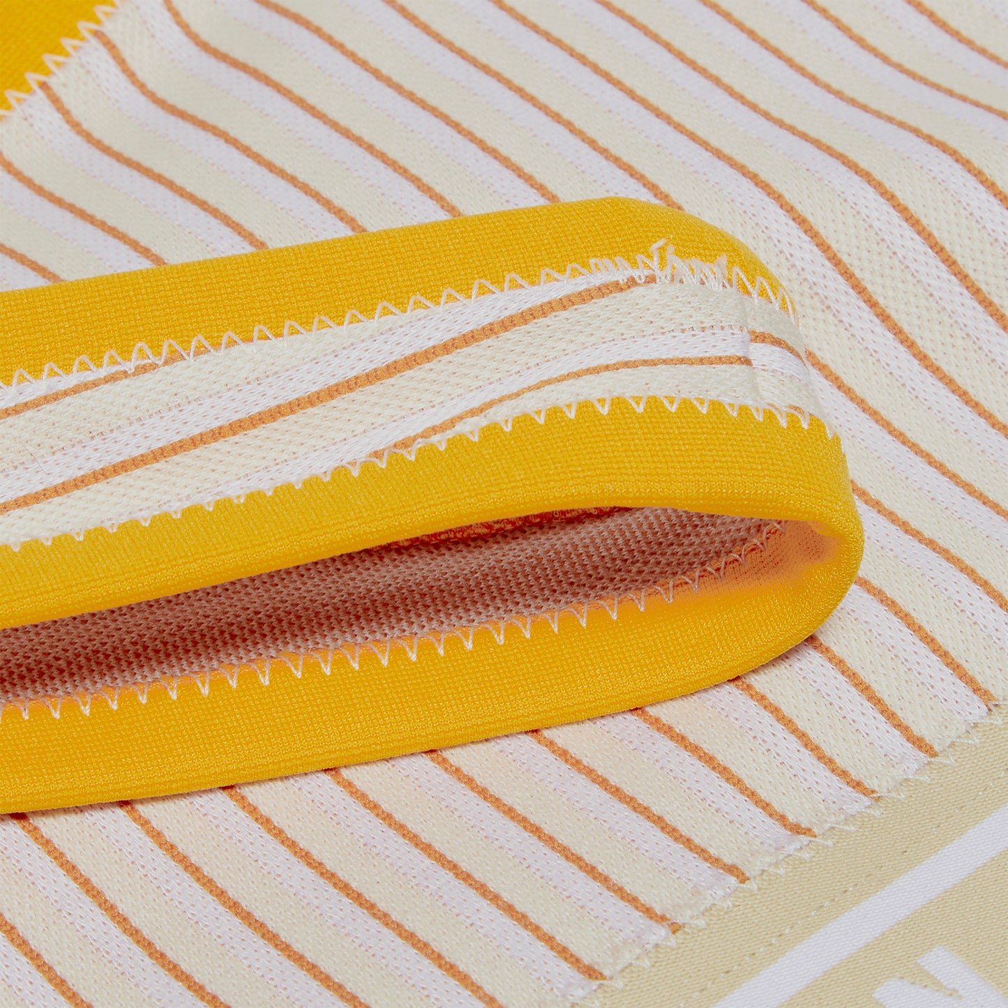 MARNI Striped Logo Band Top (Swan)