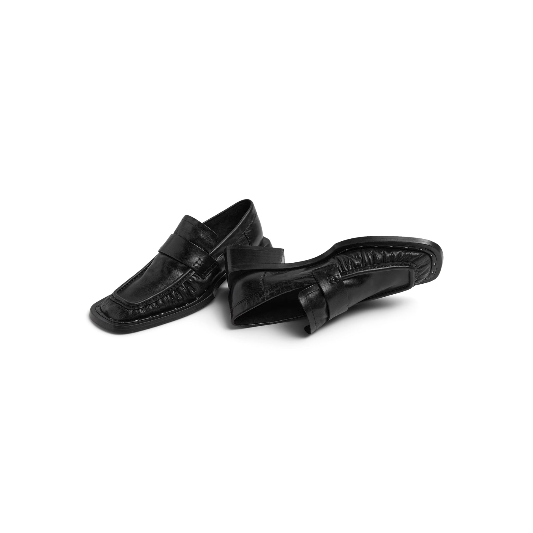 Miista Airi Loafers (Black)