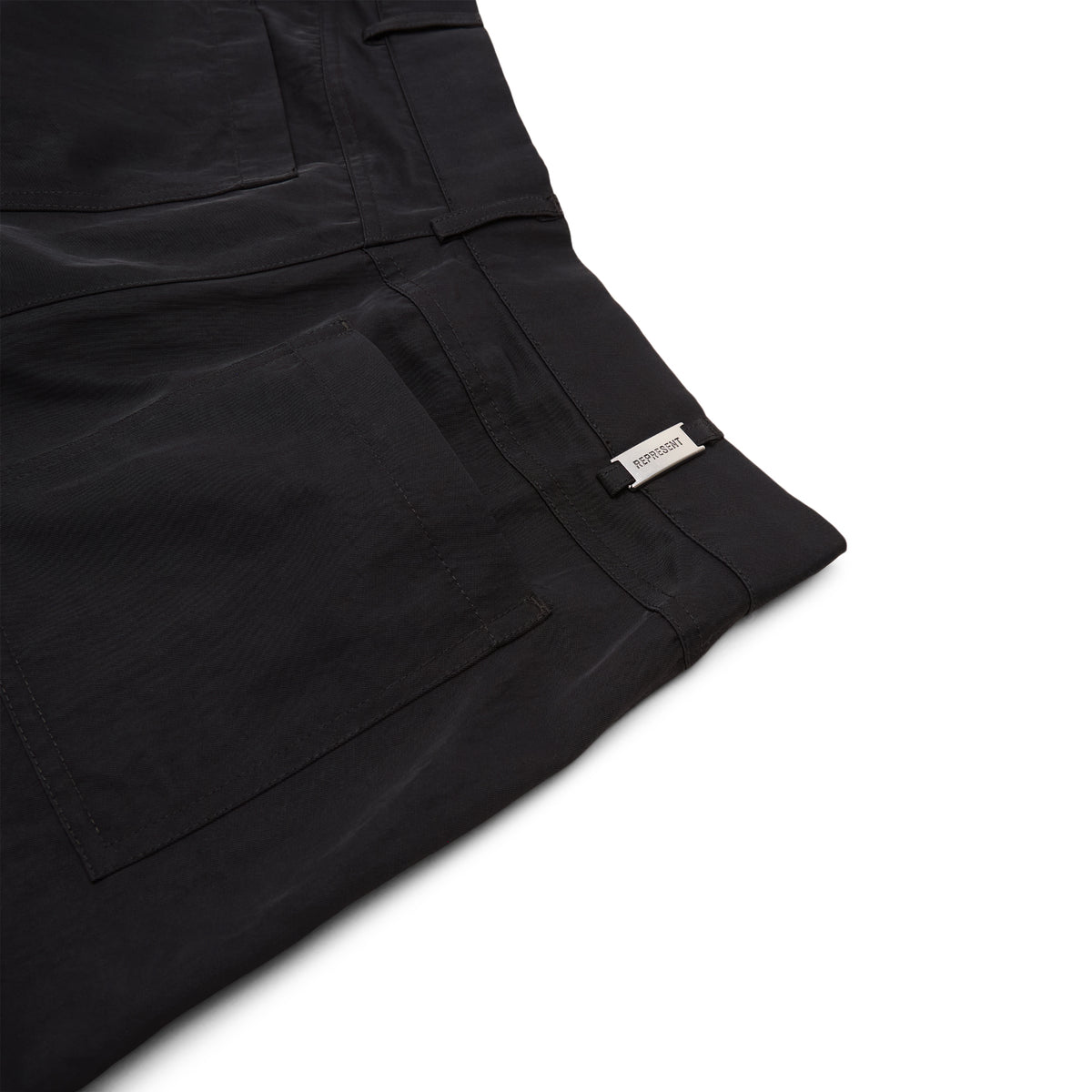 REPRESENT Nylon Work Wear Pant (Jet black)