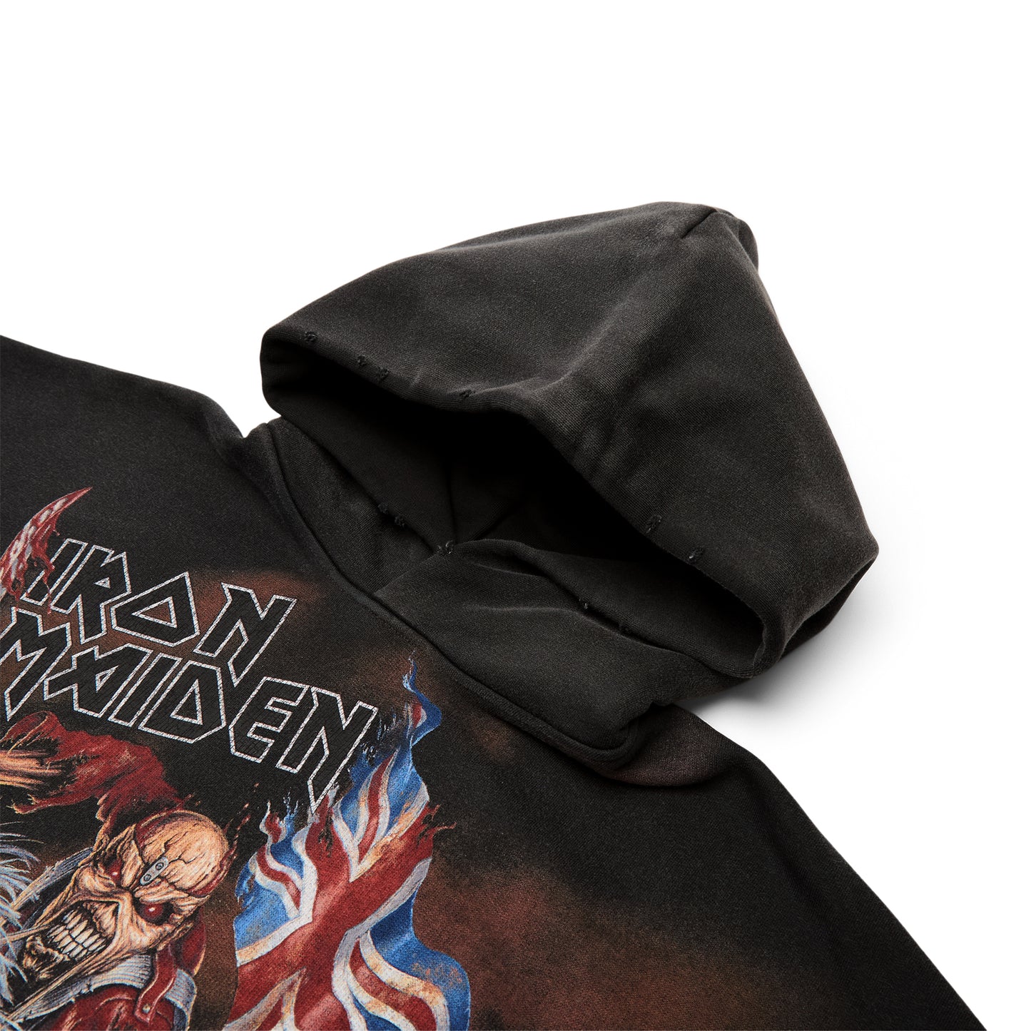 REPRESENT Iron Maiden Steed Hoodie (Stained black)