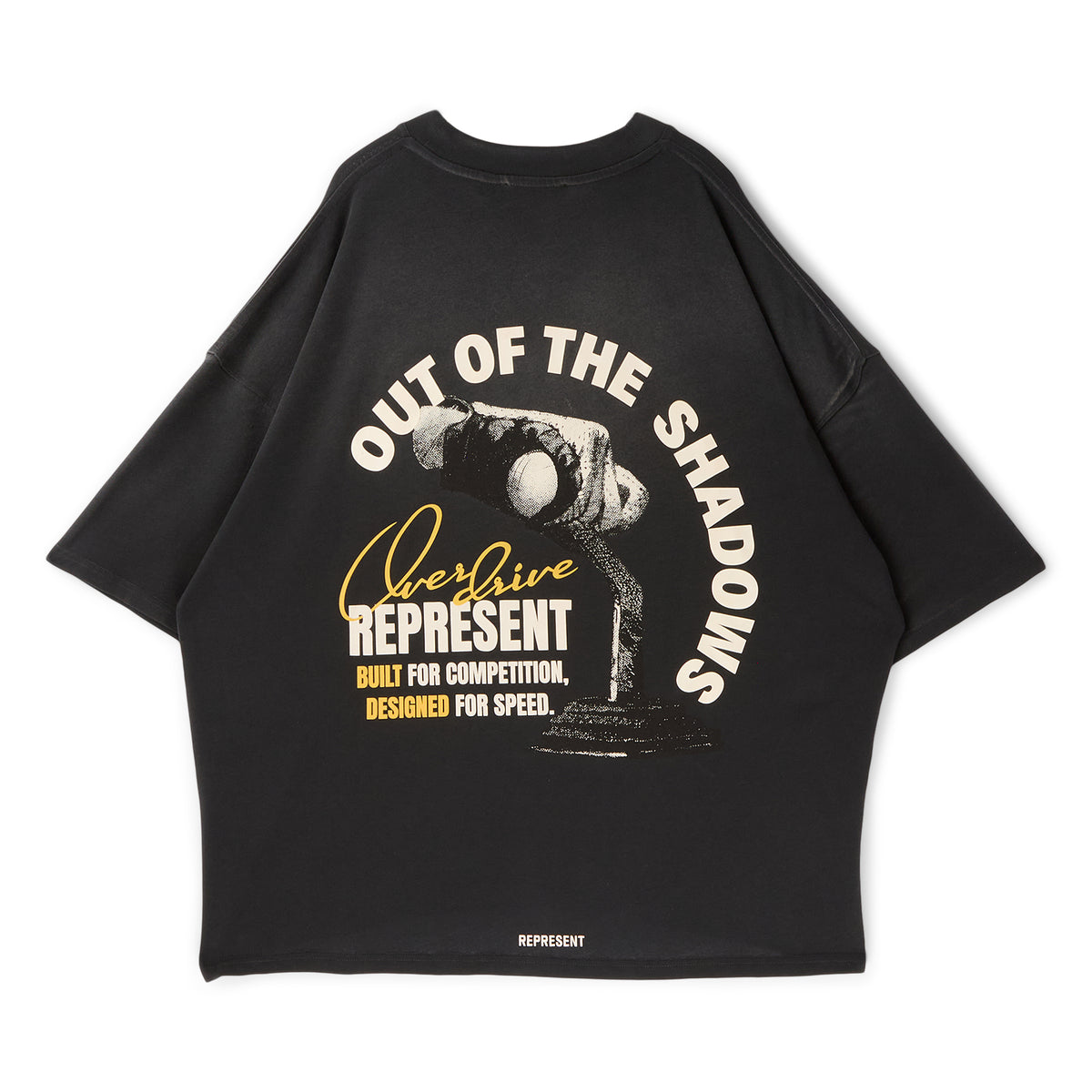 REPRESENT Out Of The Shadows T-Shirt (Vintage Black)