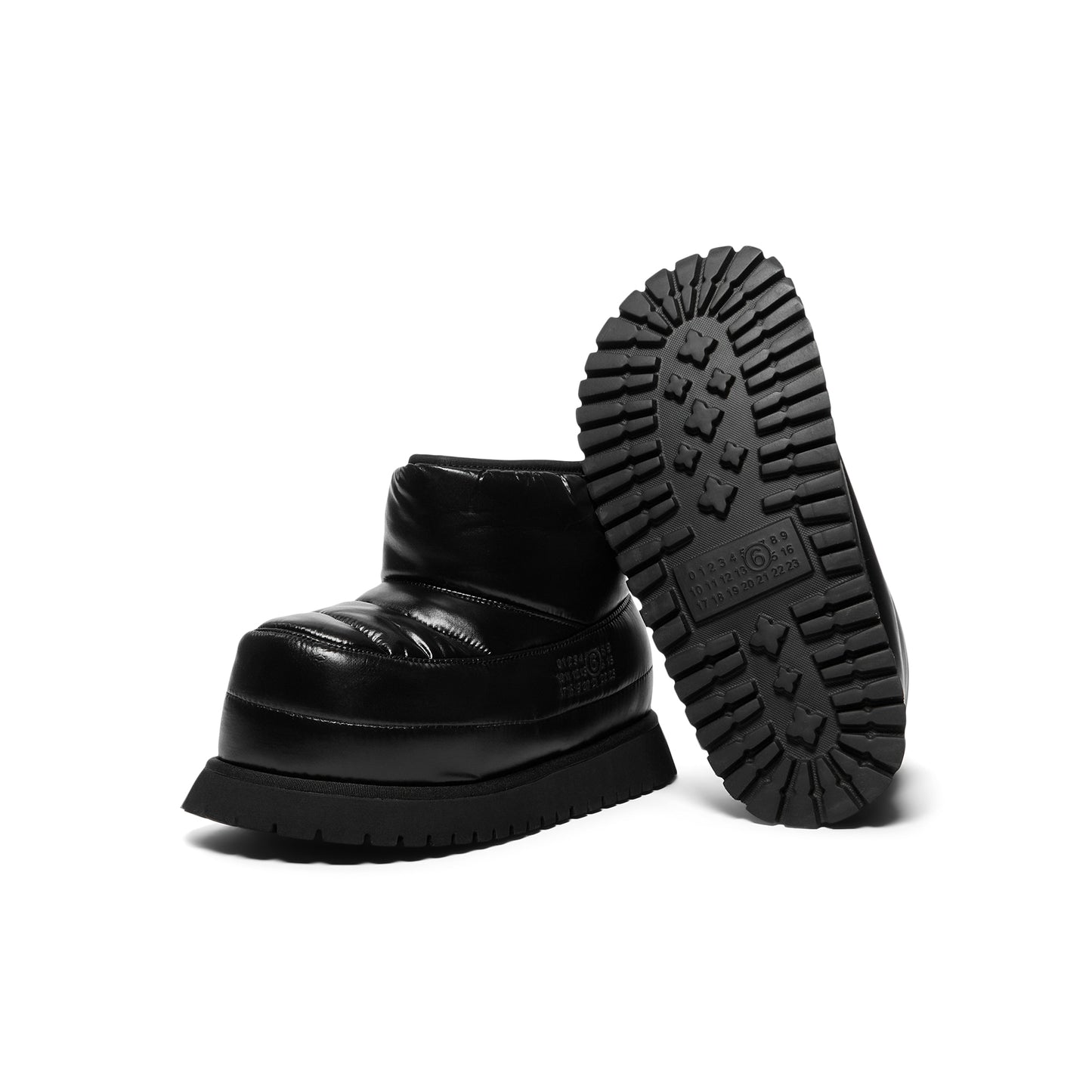 MM6 Maison Margiela Padded Ankle Boot (Black)