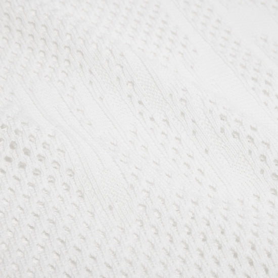 MM6 Maison Margiela Net Long Sweater (Off White)