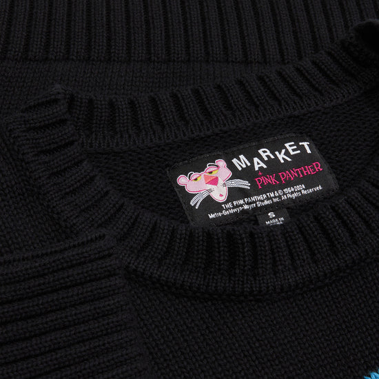 Market Pink Panther Heist Sweater (Black)