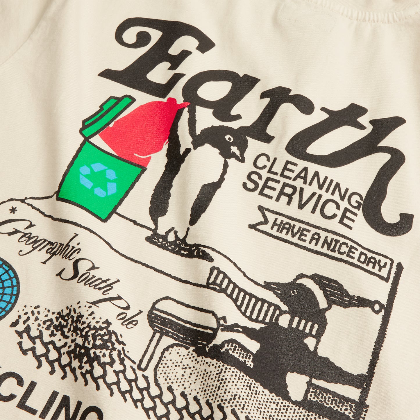 Market Cleaning Service T-Shirt Q4 (Ecru)