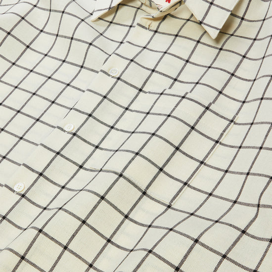 Marni Long Sleeve Wool Shirt (Stone White)