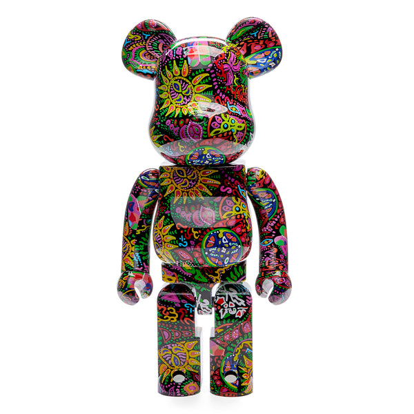 Medicom BE@RBRICK Psychedelic Paisley 1000% (Multi) – Concepts