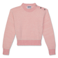 Moschino Knit Cropped Sweater (Fantasy Print Pink)
