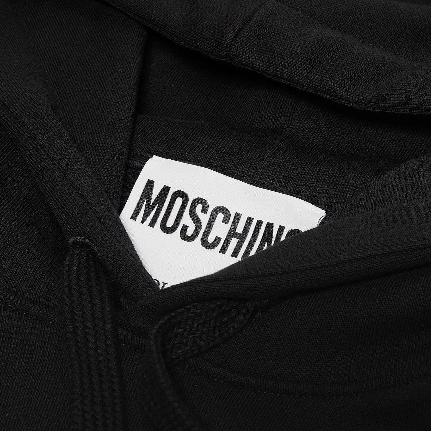 Moschino Belted Hoodie (Black)