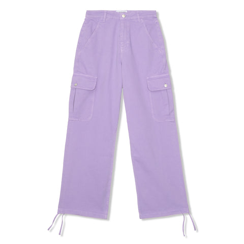 Moschino Denim Cargo Pants (Violet)
