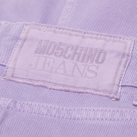 Moschino Jeans Denim Cargo Pants (Violet)