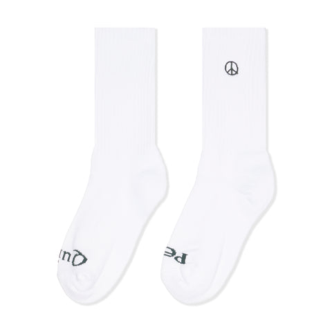 Museum of Peace and Quiet Icon Socks (White)
