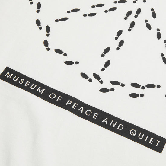 Museum of Peace and Quiet Peaceful Path Long Sleeve Shirt (White)