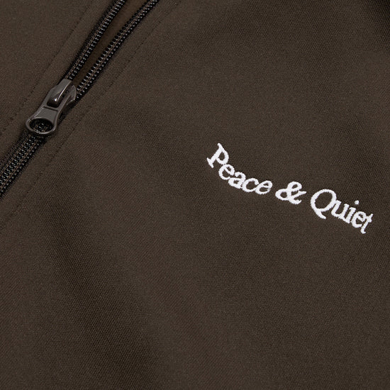 Museum of Peace and Quiet Warm Up Track Jacket (Brown)