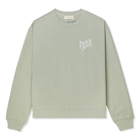 Museum of Peace and Quiet Warped Crewneck (SAGE)