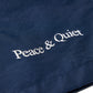 Museum of Peace and Quiet Wordmark Nylon 5" Shorts (Navy)