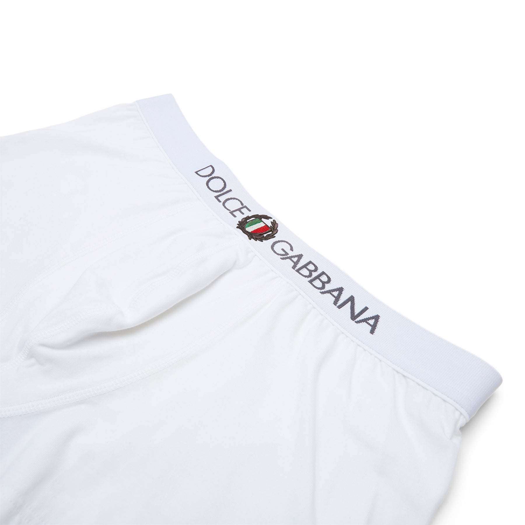 Dolce & Gabbana Logo Regular Boxers (Optical White)