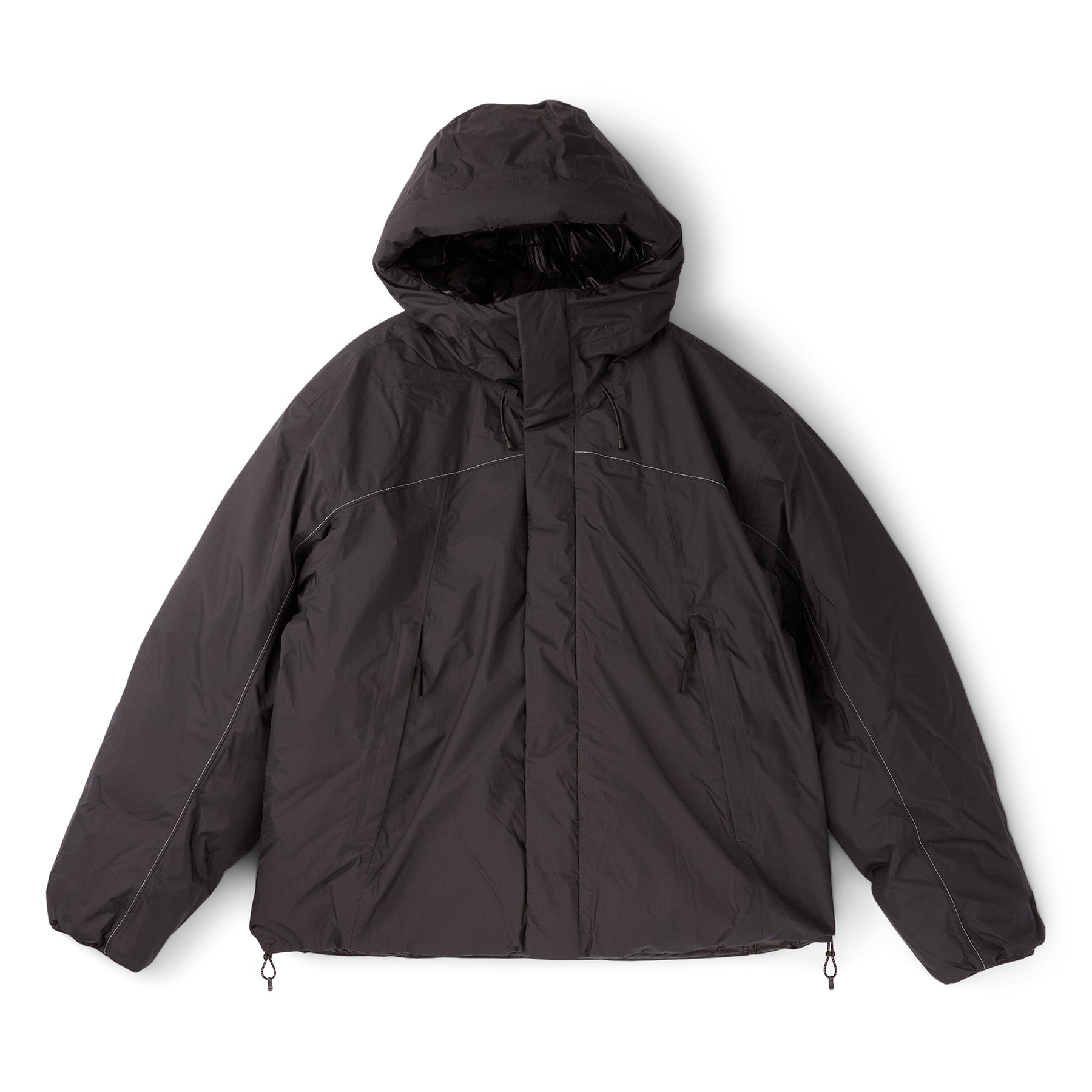 The North Face DryVent Reversible Down Jacket (Lead/TNF Black)