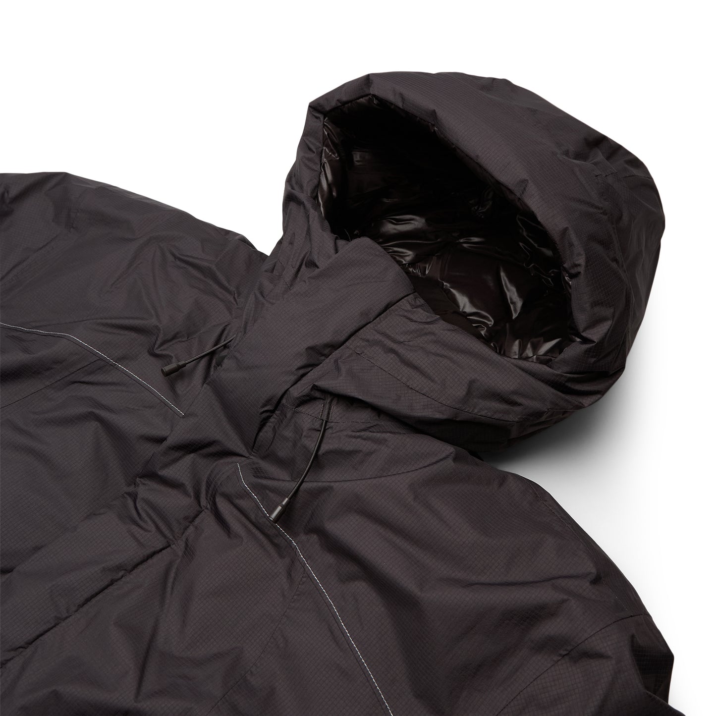 The North Face DryVent Reversible Down Jacket (Lead/TNF Black)