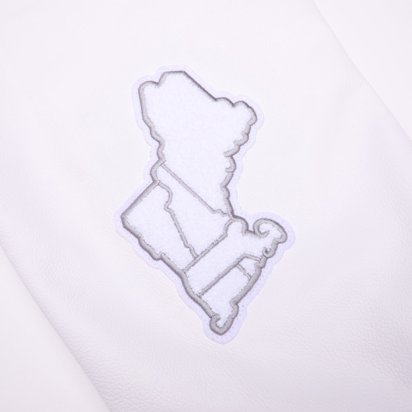 CNCPTS x Nike x Patriots NFL Rivalries Varsity Set-In Jacket (White/Gray)