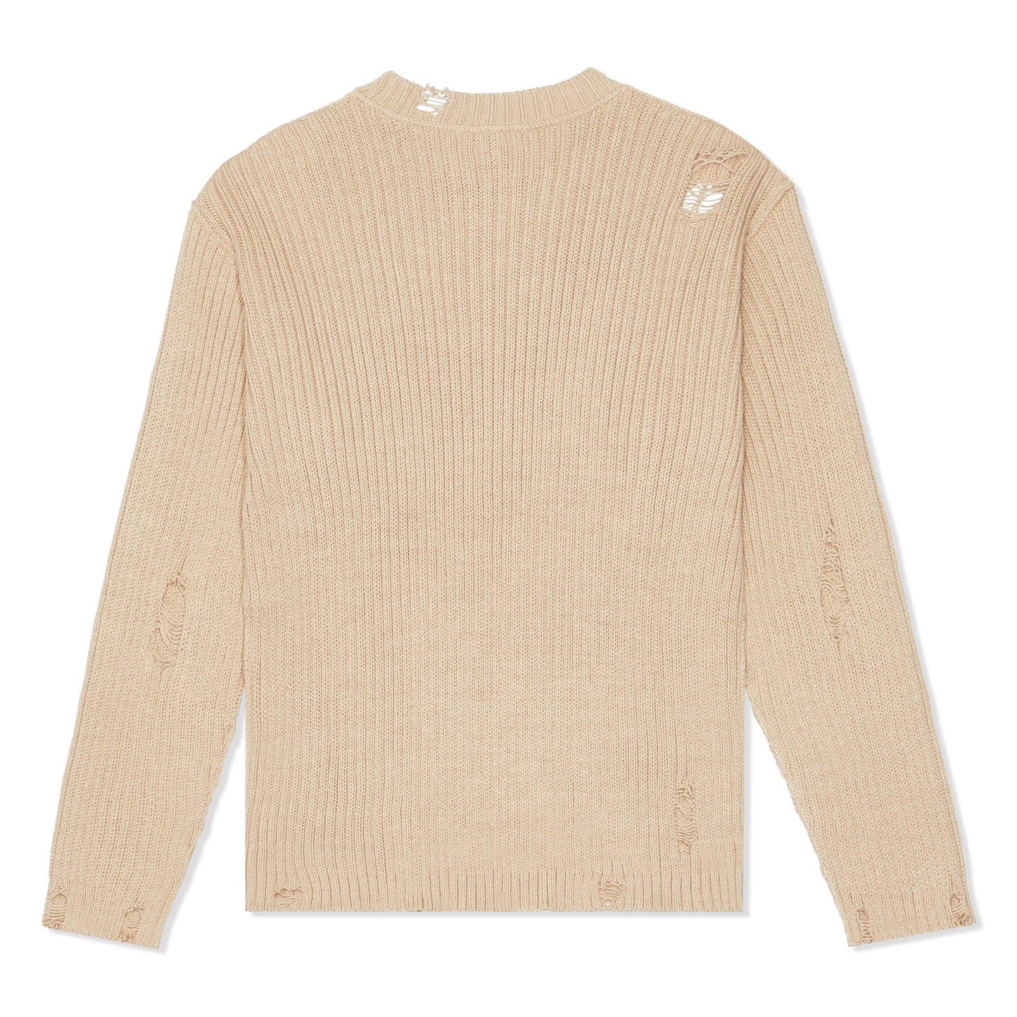 NSF Womens FREDDY Ripped Crew Sweater (Nude Pink)