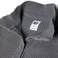 NSF ALI Rib Long Sleeve Crop Snap Polo (Pigment Black)