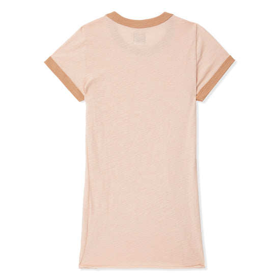NSF BODHI Crop Fitted Ringer Tee (Dust/Frost)