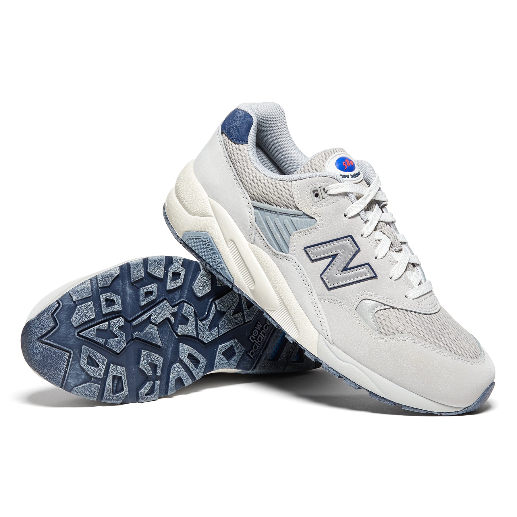 New Balance Mens 580 Casual Shoes MT580MG2 Raincloud/White/Black