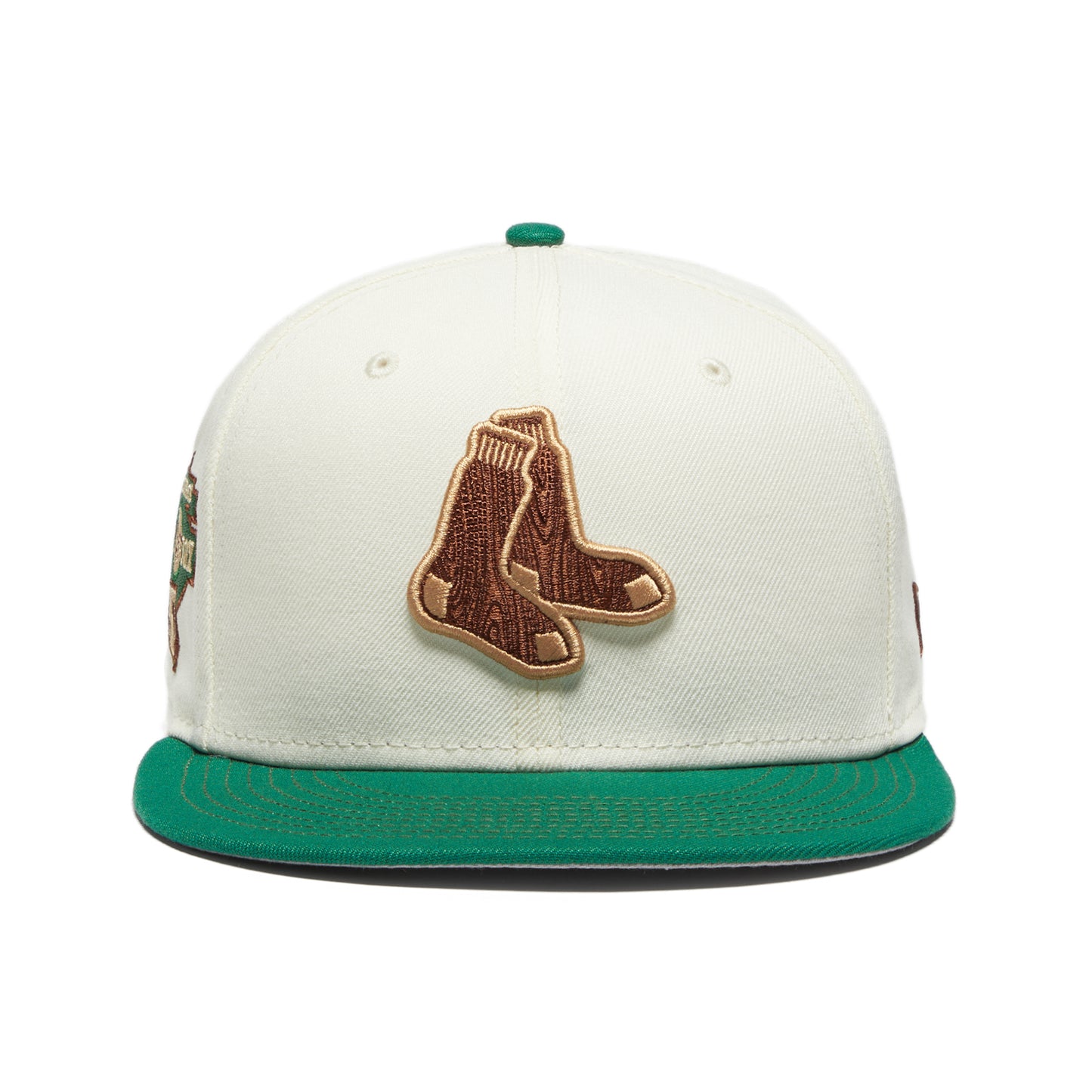 New Era Boston Red Sox 59Fifty Fitted Hat (White/Green)