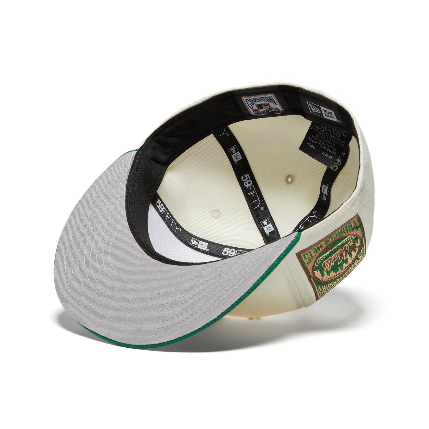 New Era New York Mets 59Fifty Fitted Hat (White/Green)