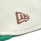 New Era New York Yankess 59Fifty Fitted Hat (White/Green)