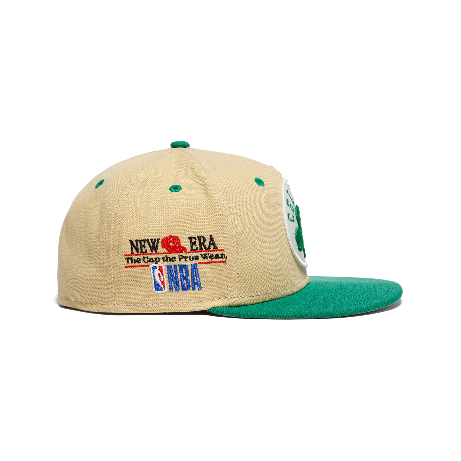 Shop New Era 59Fifty Boston Celtics 2 Tone Fitted Hat 70343703 green