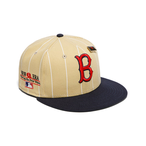 New Era Boston Red Sox 59Fifty Fitted Hat (Vintage Navy)