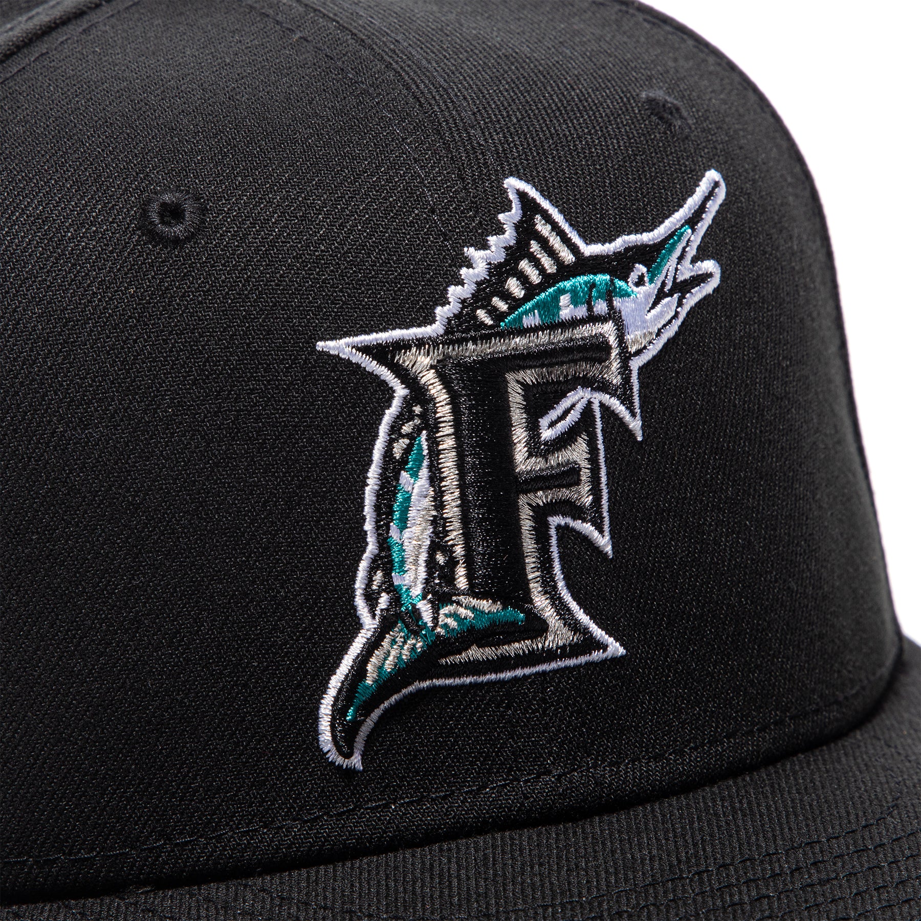 New Era 59Fifty Miami Marlins 30th Anniversary Patch Word Hat