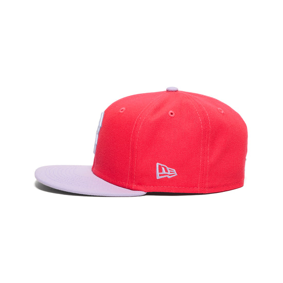 New Era Boston Red Sox MLB 2T Color Pack 59Fifty Fitted Hat (Red/Pink)