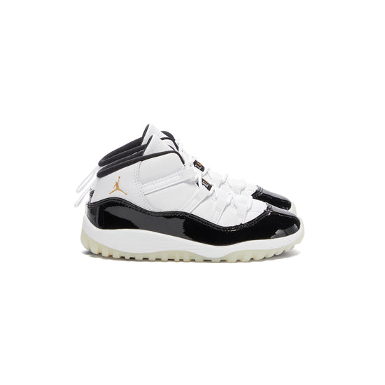Nike Kids Air Jordan 11 Retro (White/Metallic Gold/Black)