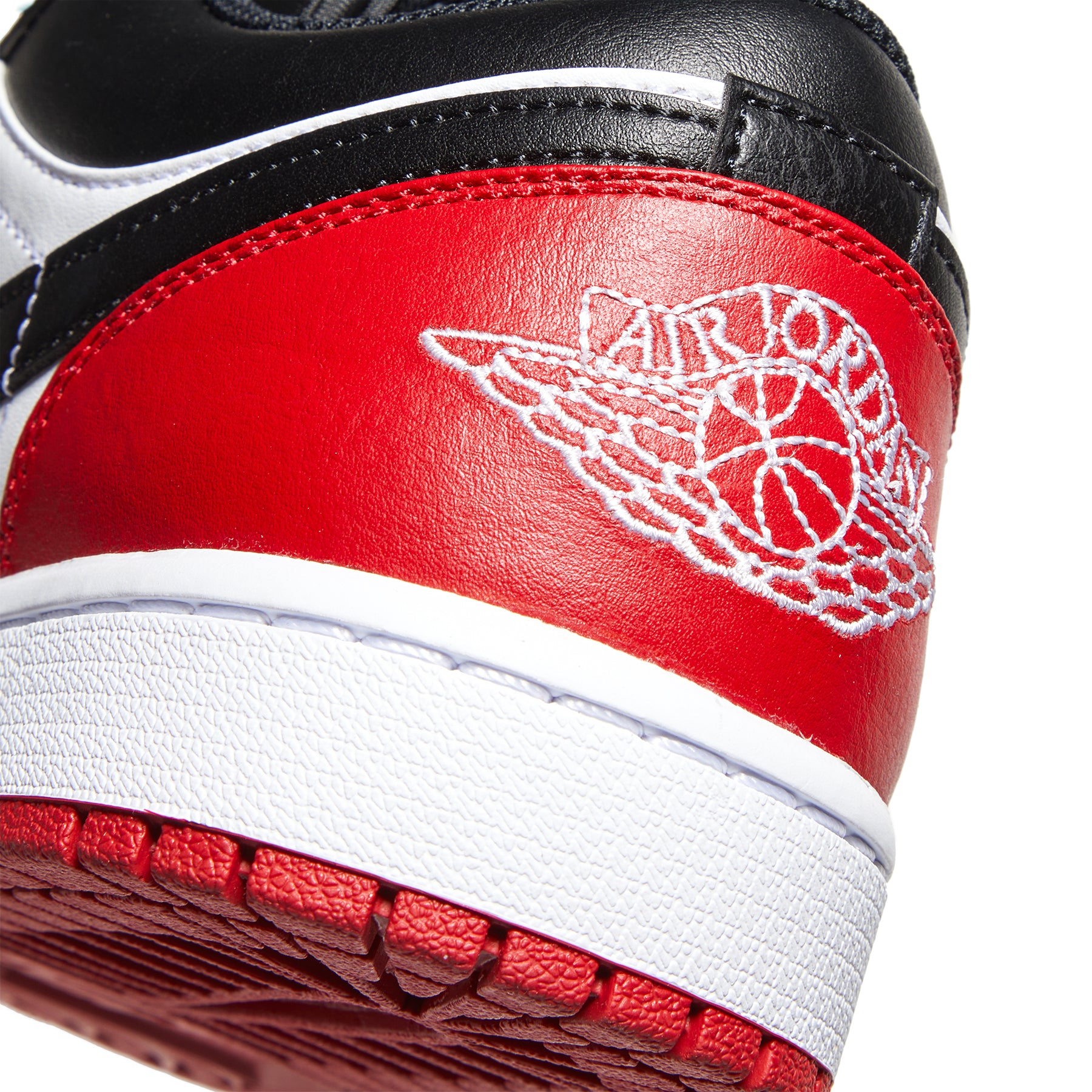 jordan 1 low red white black