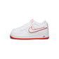 Nike Kids Air Force 1 (White/Picante Red)