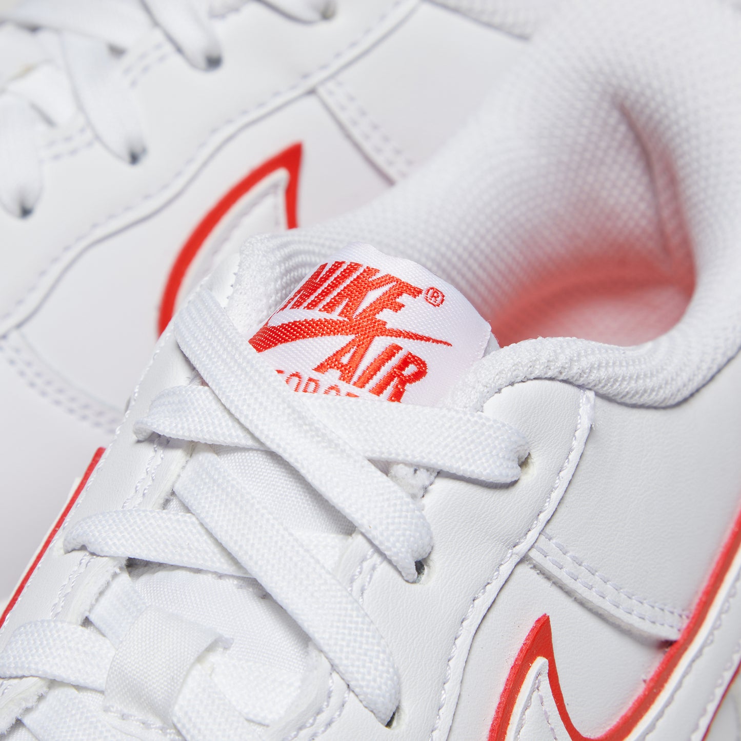 Nike Kids Air Force 1 (White/Picante Red)