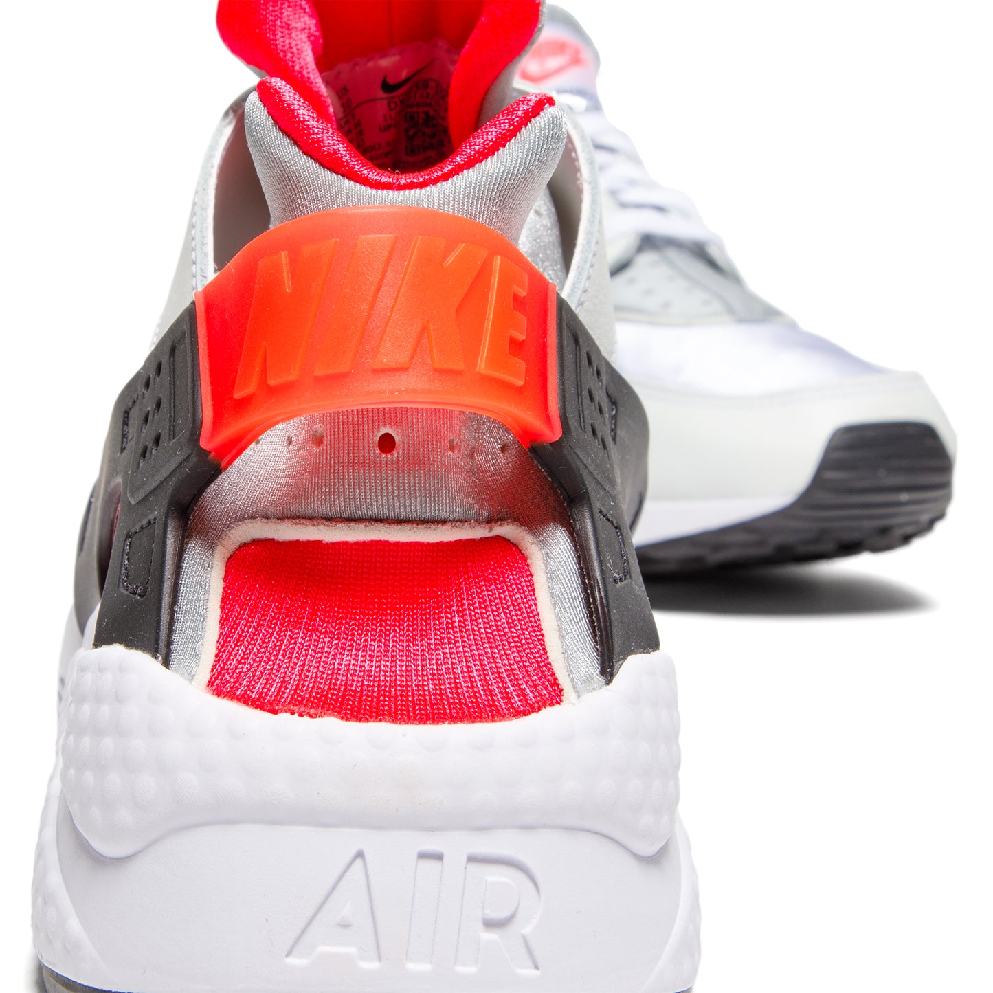 Nike Air Huarache (White/Metallic Silver/Infrared 23/Black)