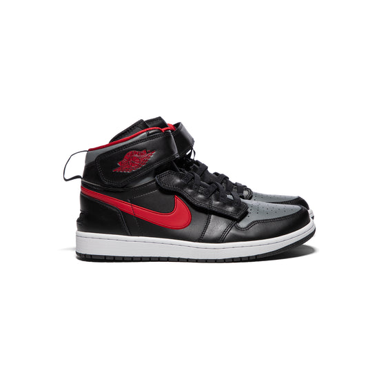 Nike Air Jordan 1 Hi FlyEase (BLACK/GYM RED/SMOKE GREY/WHITE)