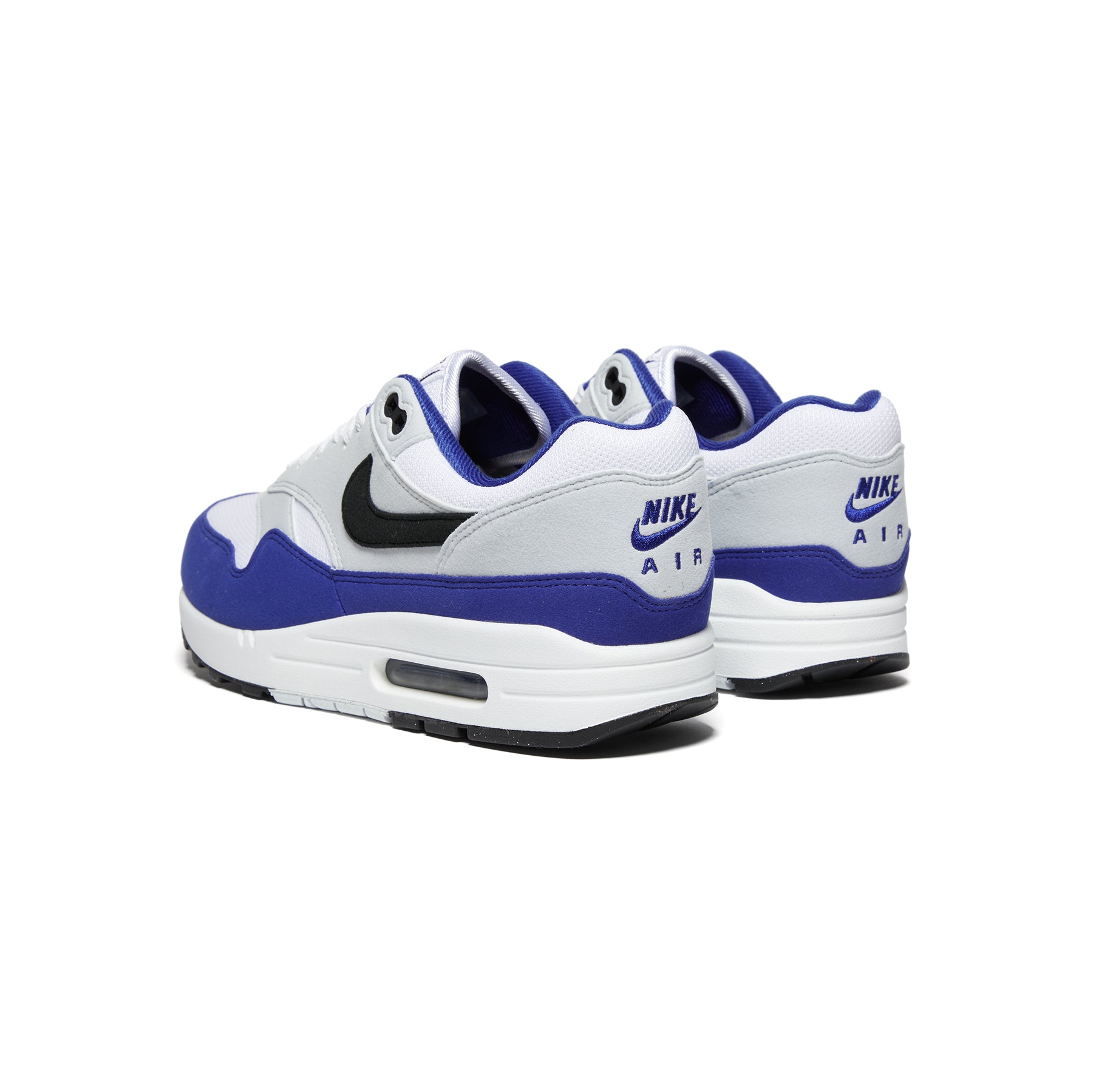 Nike Air Max 1 (White/Black/Deep Royal Blue) â CNCPTS