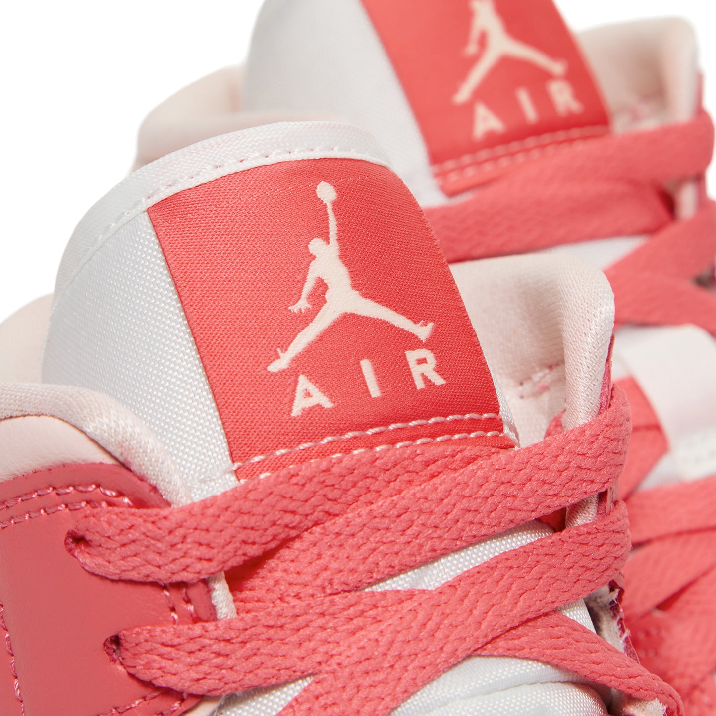 Nike Womens Air Jordan 1 Mid (White/Sea Coral/Atmosphere/Sail)