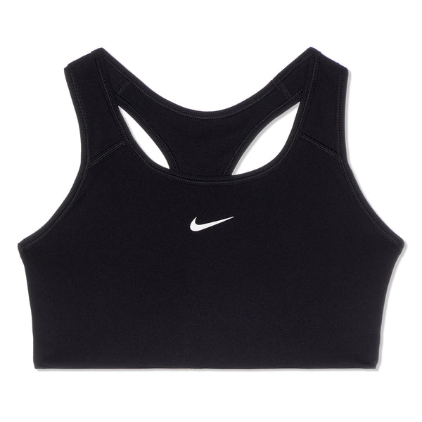 Nike Womens Swoosh 1 Sports Bra (Black) – Concepts