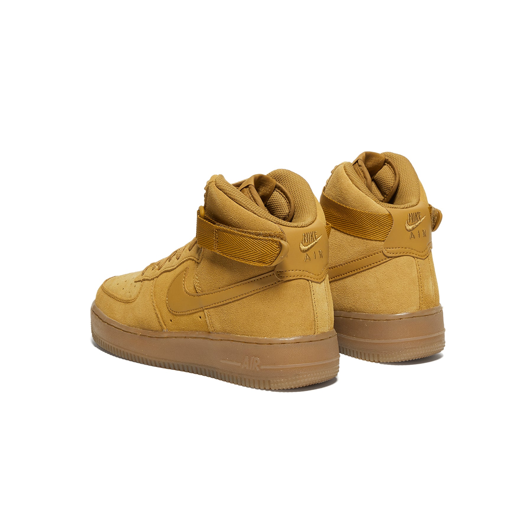 Nike Youth Air Force 1 High LV8 GS CK0262 700 Wheat - Size 3.5Y