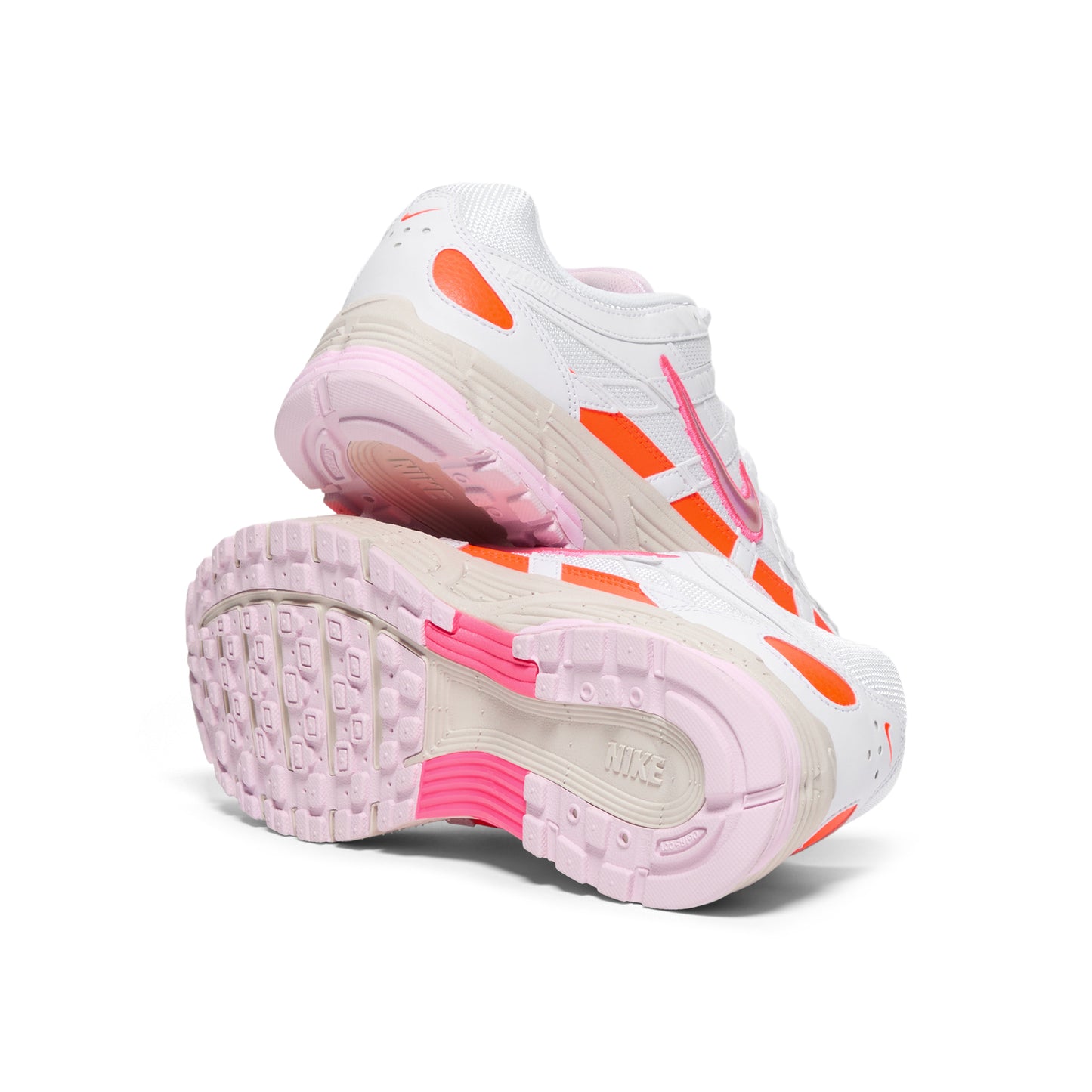 Nike Womens P-6000 (White/Digital Pink/Hyper Crimson)