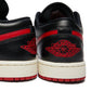 Nike Womens Air Jordan 1 Low (Black/Gym Red/Sail)