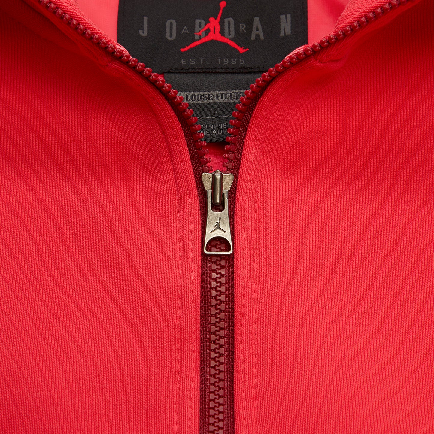 Jordan Womens 23 Engineered Jacket (Light Fusion Red/Pomegranate/Mystic Dates)